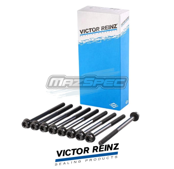 Victor Reinz Cylinder Head Bolts Set (x10) - MX5 MK3 NC (1.8/2.0 L8/LF) MK4 ND (2.0 Skyactive)