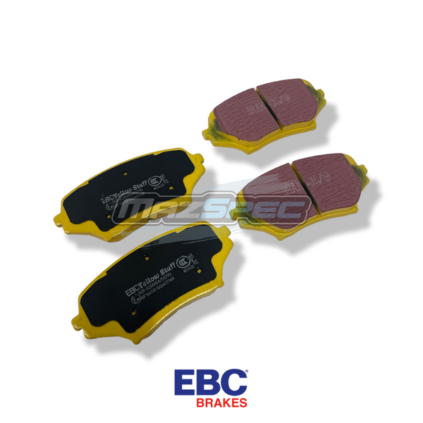 EBC Yellow Stuff Pad & EBC Std Disc Kit - Mazda MX5 MK4 ND/RF 1.5 (15-23) Front