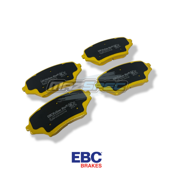 EBC Yellow Stuff Pad & EBC Std Disc Kit - Mazda MX5 MK4 ND/RF 1.5 (15-23) Front