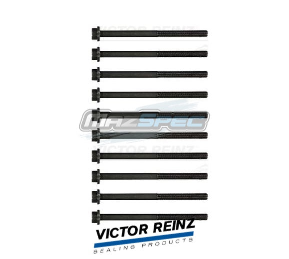 Victor Reinz Cylinder Head Bolts Set (x10) - MX5 MK3 NC (1.8/2.0 L8/LF) MK4 ND (2.0 Skyactive)