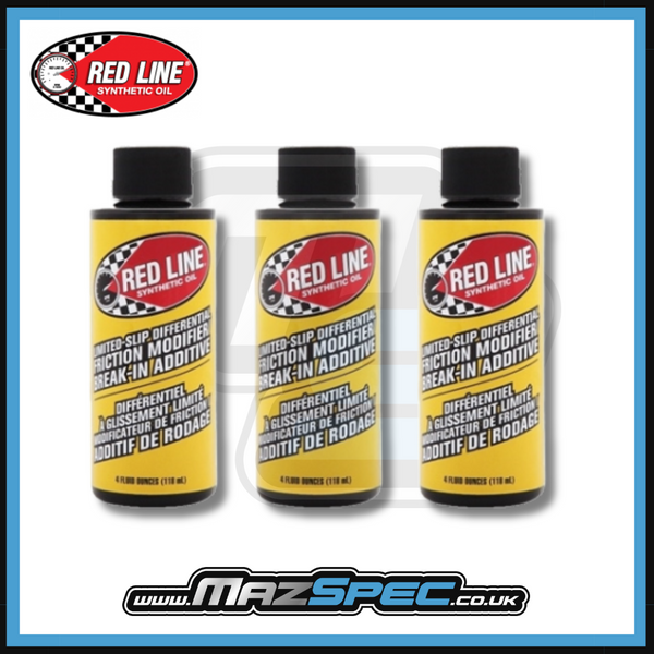 Red Line LSD Friction Modifier & Break In Additive • x3 Pack 118ml