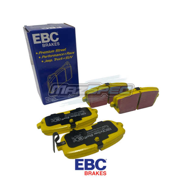 EBC Yellow Stuff Pad & EBC Std Disc Kit - Mazda MX5 MK1/NA 1.6 89-98 Rear