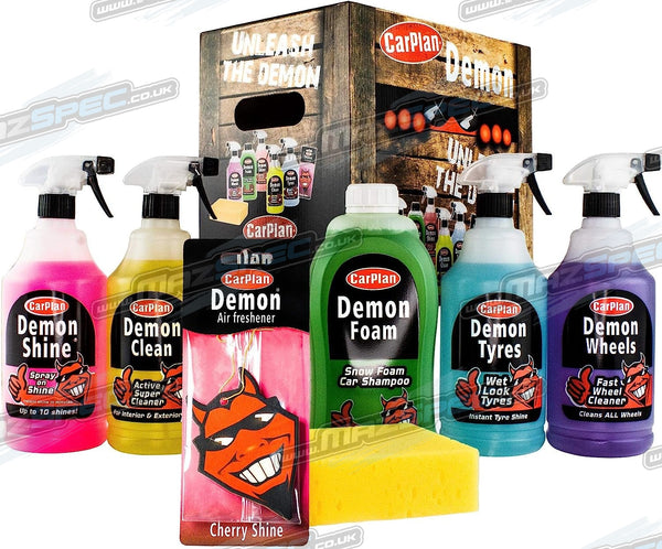 Demon Shine 7 Piece Valet / Car Care Gift Pack