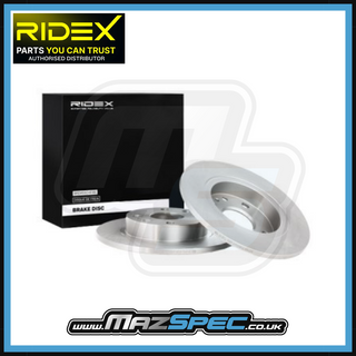 Ridex® Rear Brake Discs Pair • MX-5 MK1/NA (1.6) (89-97)