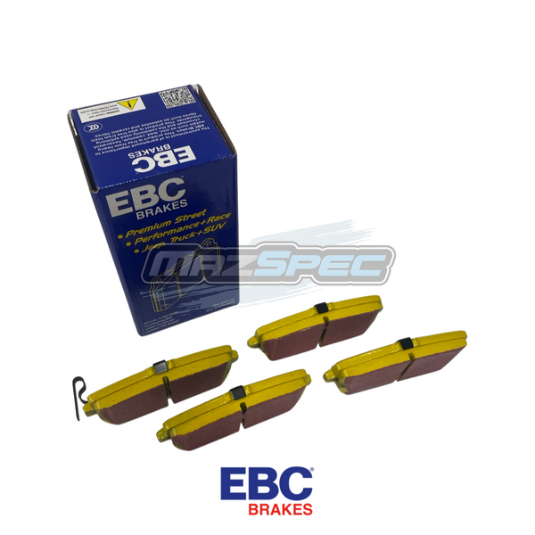 EBC Yellow Stuff Pad & EBC Std Disc Kit - Mazda MX5 MK1 1.8 (94-98) MK2 1.6/1.8 (98-05) Rear