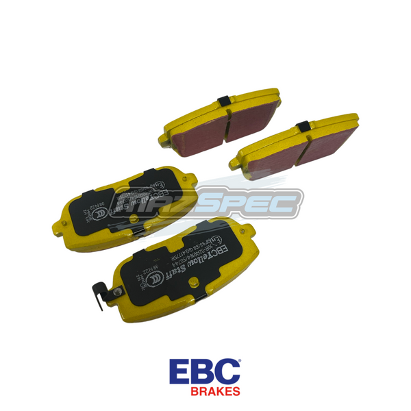 EBC Yellow Stuff Pad & EBC Std Disc Kit - Mazda MX5 MK1/NA 1.6 89-98 Rear