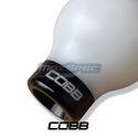 Cobb Tuning Gear Nob - Satin White / Stealth Black - All Marks MX5 (89-Pres)