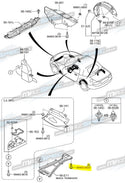 M8x20 Bolt (12mm Head) Y Brace / Air Cleaner / Pedal - MX5 MK3 / MK4 (06-Pres)