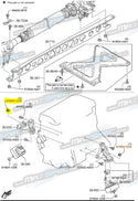 Rear Link Arm / Diff Mount / Engine Mount Nut - MX5 MK3/NC (06-15)