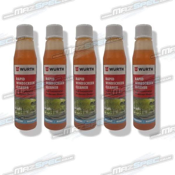 Wurth Rapid Window Screen Cleaner Concentrate • x5 Pack 32ml