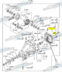 Differential Rear Cover Bolt - MX5 MK3/NC (06-15)