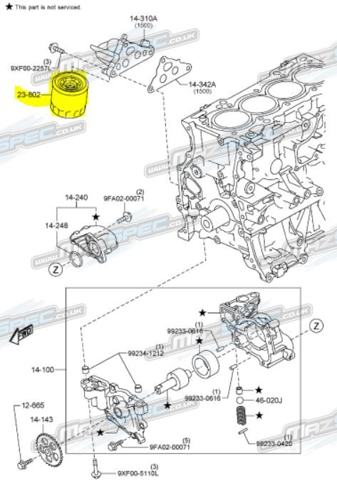 Oil Filter - Mazda MX5 MK4/ND (15-Pres)