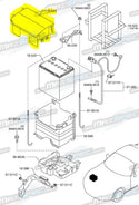 Battery Cover / Battery Case Lid - MX5 MK3 / NC (06-15)