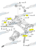 Rear Subframe Mounting Nut - MX5 MK3 / NC (06-15)