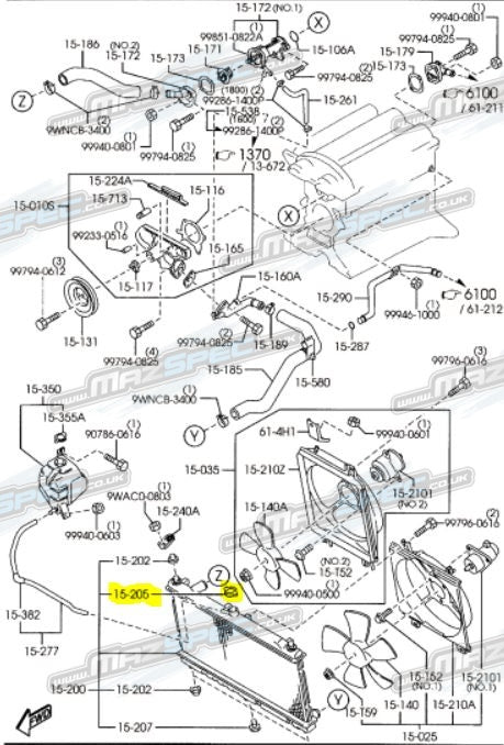 Radiator Cap - MX5 MK1 / MK2 (89-05)