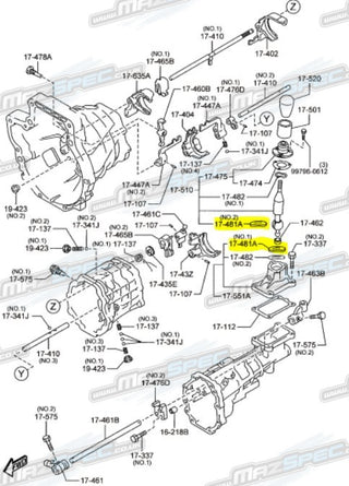 Gear Lever Change Bush- MX5 MK2 / MK3 / MK4 (98-Pres)