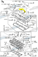 PCV Valve / Cam Cover Valve - MX5 MK2/NB 1.8 Only (98-00)