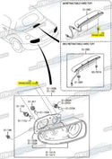 Rear Lamp Fitting Nut - MX5 All MKs (89-Pres)