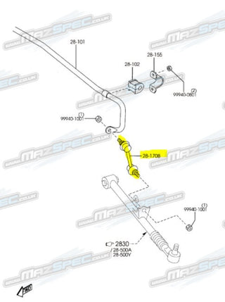 Rear ARB Drop Link - MX5 MK3/NC (06-15)