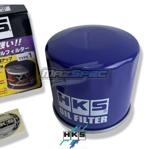 HKS High Flow Oil Filter - Purple Limited Edition -  MK1 / MK2 / MK4