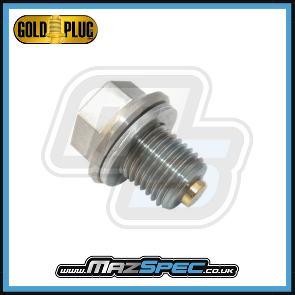 Gold Plug Magnetic Sump Plug & Washer Replacement - MX5 MK3 / NC (06-15)