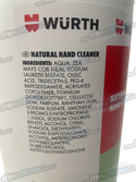 Wurth 4 Litre Heavy Duty Natural Hand Cleaner / Degreaser (Solvent, Silicone, Plastic Free)