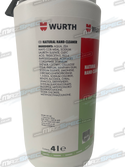 Wurth 4 Litre Heavy Duty Natural Hand Cleaner / Degreaser (Solvent, Silicone, Plastic Free)