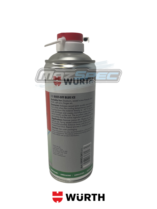 Wurth x3 Rost Off Blue Ice Rust Releasing Agent 400ml - Release Seized Nuts & Bolts