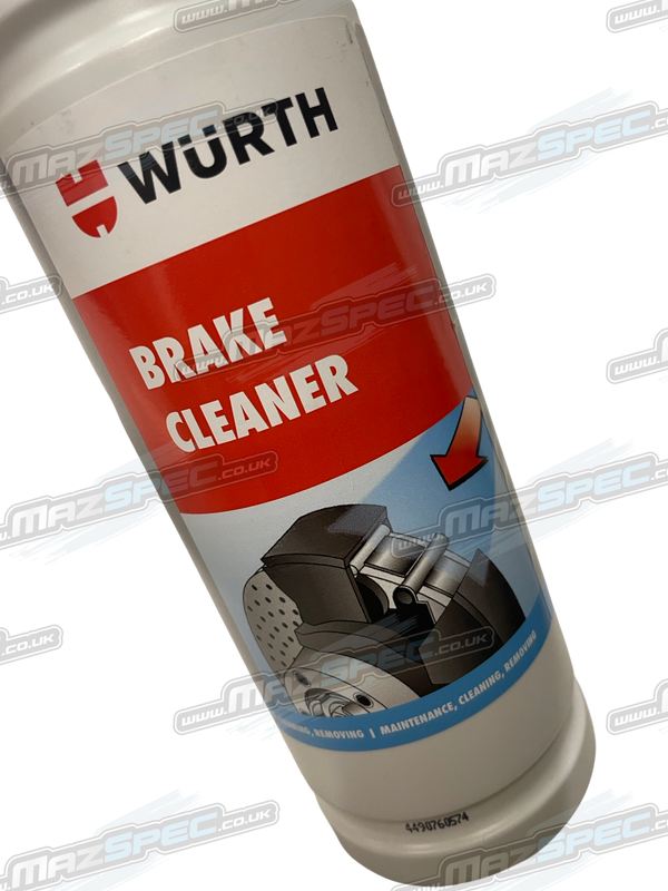 Wurth Brake Cleaner • Removes Dirt, Oil & Grease • x6 Pack 1L Bottle