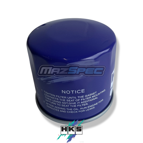 HKS High Flow Oil Filter - Purple Limited Edition -  MK1 / MK2 / MK4