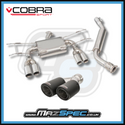 Cobra Sport Duel Exit Cat Back Performance Exhaust (Resonated) • Mazda MX5 MK4/ND RF (2015-Pres)