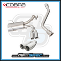 Cobra Sport Centre Exit Cat Back Performance Exhaust (Non Resonated) • Mazda MX5 MK4/ND (15-24)