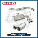 Cobra Sport Cat Back Performance Exhaust (Resonated) • Mazda MX-5 MK4/ND (15-24)