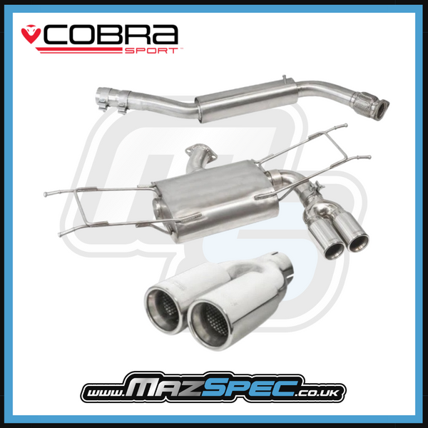 Cobra Sport Cat Back Performance Exhaust (Resonated) • Mazda MX-5 MK4/ND (15-24)