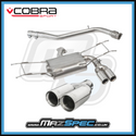 Cobra Sport Cat Back Performance Exhaust (Non Resonated) • Mazda MX-5 MK4/ND (15-24)