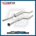 Cobra Sport Sports Cat Front & Centre Performance Exhaust • MX-5 MK3/NC (06-15)