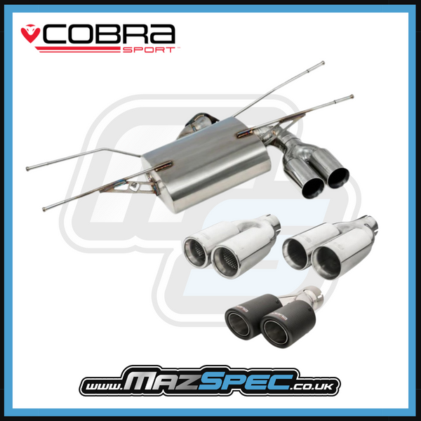 Cobra Sport Race Rear Axle Back Race Exhaust • Mazda MX5 MK4/ND  RF (2015-Pres)