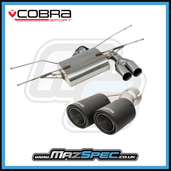 Cobra Sport Race Rear Axle Back Race Exhaust • Mazda MX5 MK4/ND  RF (2015-Pres)