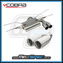 Cobra Sport Race Rear Axle Back Race Exhaust • Mazda MX5 MK4/ND  RF (2015-Pres)