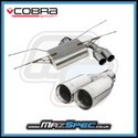 Cobra Sport Race Rear Axle Back Race Exhaust • Mazda MX5 MK4/ND  RF (2015-Pres)