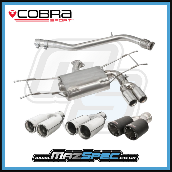 Cobra Sport Cat Back Performance Exhaust (Non Resonated) • Mazda MX-5 MK4/ND (15-24)