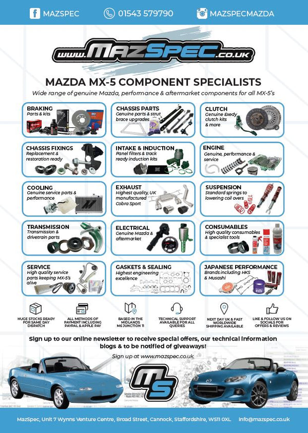 Ridex®  Coolant Temperature Sensor - MX5 MK1 / MK2 (89-05)