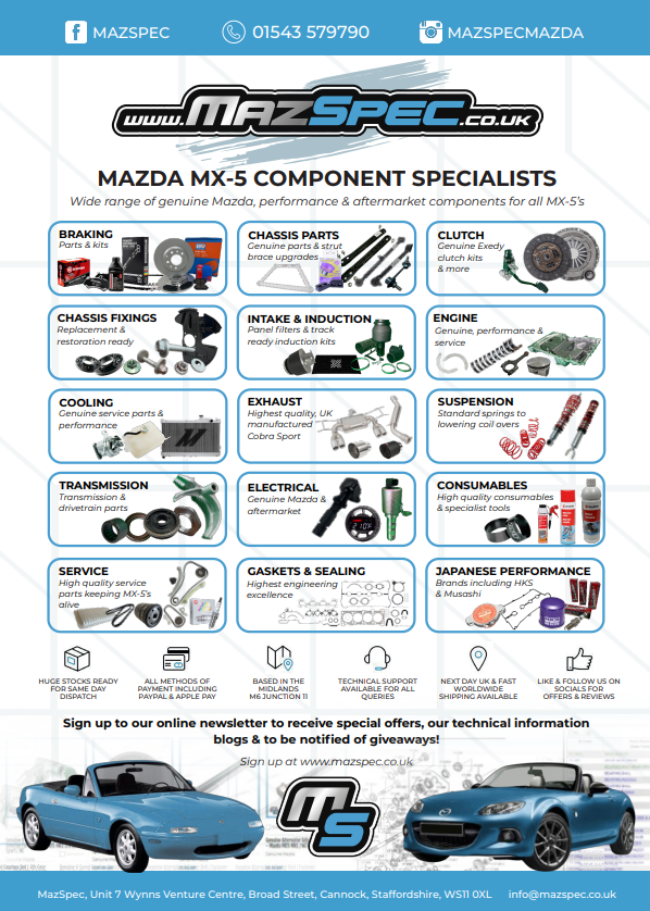 Window Screen Cowl / Leak Repair Kit - Mazda MX5 MK3/NC (06-15)