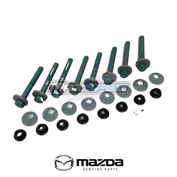 Genuine Full Chassis / Suspension Alignment Bolt Kit - MX5 MK1 NA / MK2 2.5 NB (89-05)