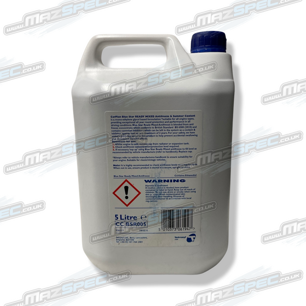 Blue Star Anti Freeze 5L (All MKs)