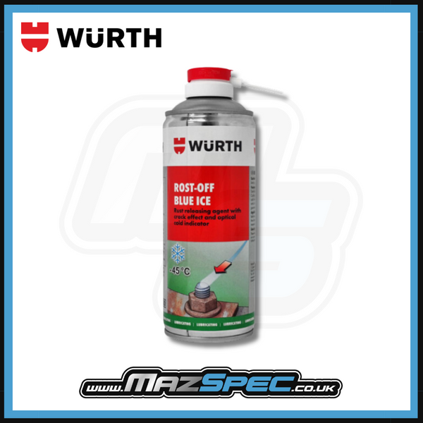 Wurth Rost Off Blue Ice Rust Releasing Agent • Release Seized Nuts & Bolts • 400ml