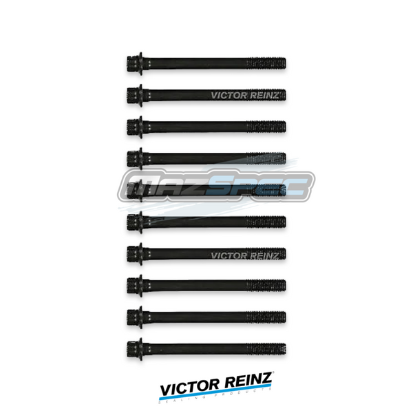 Victor Reinz Cylinder Head Bolts Set (x10) - MX5 MK1 / MK2 (1.6/1.8/1.8VVTi) (B6/BP) (89-05)