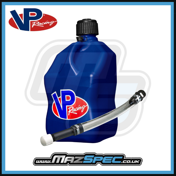 VP Racing 5.5 Gallon Motorsport Container & Deluxe Hose • Range of Colours