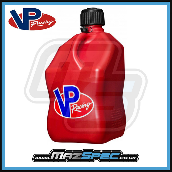 VP Racing 5.5 Gallon Motorsport Container & Deluxe Hose • Range of Colours