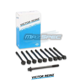 Victor Reinz Cylinder Head Bolts Set (x10) - MX5 MK1 / MK2 (1.6/1.8/1.8VVTi) (B6/BP) (89-05)